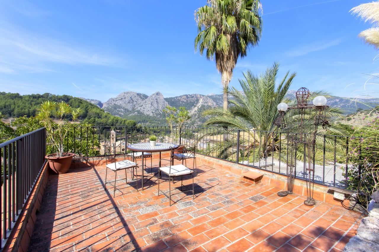 Es Castellet De Bunola Villa Bunyola Dış mekan fotoğraf